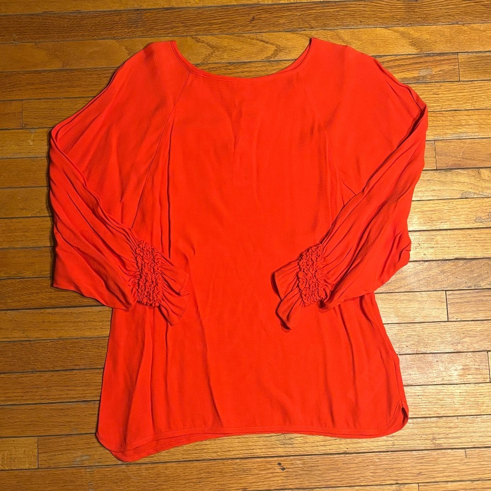 BRAND NEW Loose Maje Red Blouse size 3